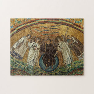 Puzzle San Vitalis, Arcángel y Jesucristo Bizantino