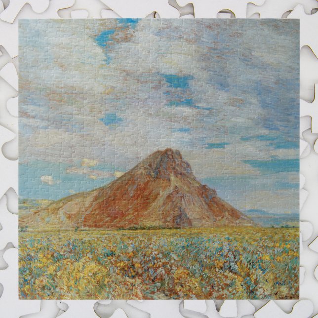 Puzzle Sand Springs Butte por Childe Hassam, arte de époc (Subido por el creador)