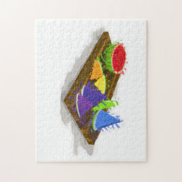 Puzzle sandía arcoiris