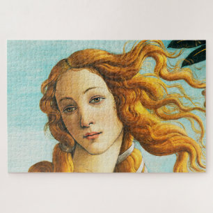 Puzzle Sandro Botticelli El nacimiento de Venus Face Deta