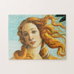 Puzzle Sandro Botticelli El nacimiento de Venus Face Deta