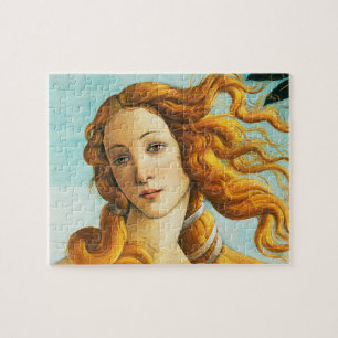 Puzzle Sandro Botticelli El nacimiento de Venus Face Deta