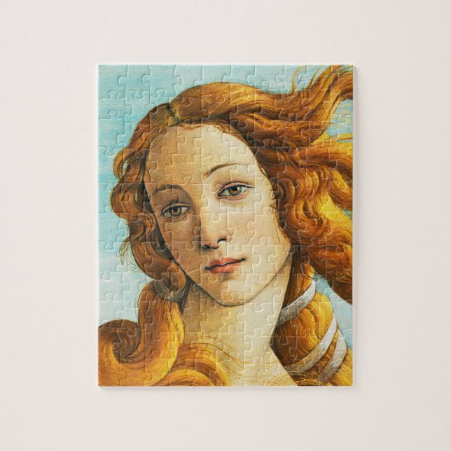 Puzzle Sandro Botticelli El nacimiento de Venus Face Deta (Vertical)