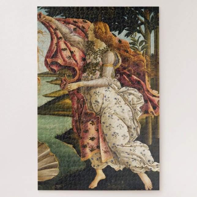Puzzle Sandro Botticelli El nacimiento de Venus Hora de P (Vertical)