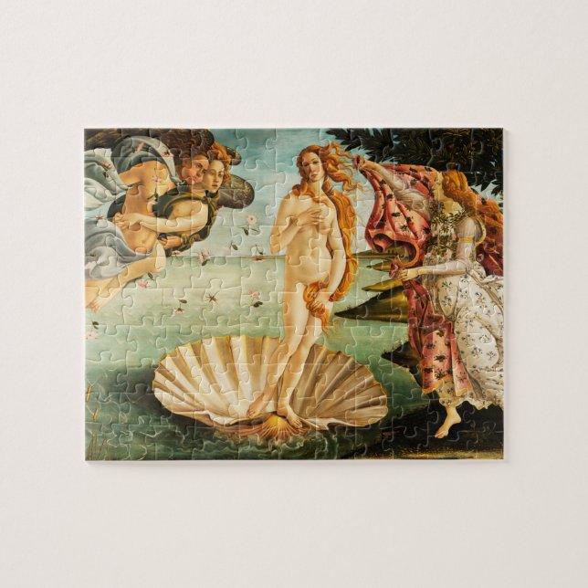 Puzzle Sandro Botticelli El nacimiento del Bella Artes Ve (Horizontal)