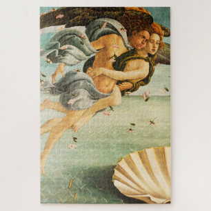Puzzle Sandro Botticelli Nacimiento de Venus Zephyrus, Cl