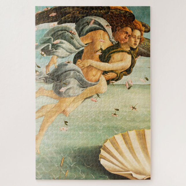 Puzzle Sandro Botticelli Nacimiento de Venus Zephyrus, Cl (Vertical)