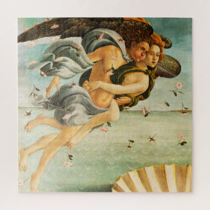 Puzzle Sandro Botticelli Nacimiento de Venus Zephyrus, Cl