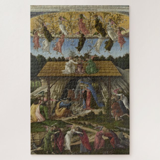 Puzzle Sandro Botticelli - Natividad Mística (Vertical)