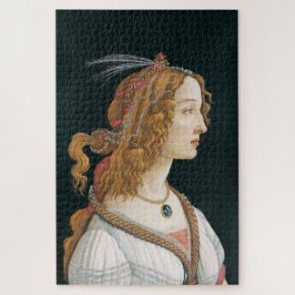 Puzzle Sandro Botticelli - Retrato de una joven