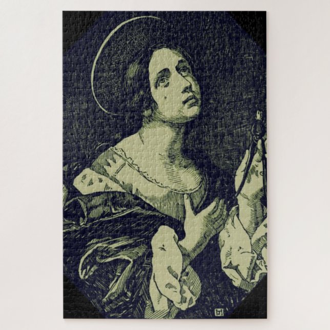 Puzzle Santa Apolonia Virgen y Mártir (Vertical)