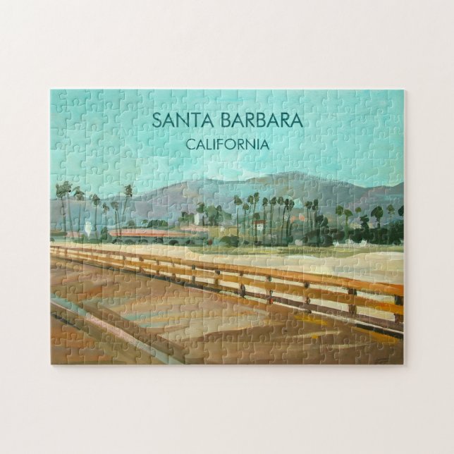 Puzzle Santa Barbara, CA, EE. UU. (Horizontal)