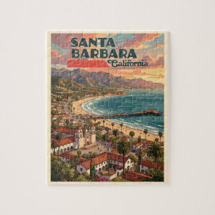 Puzzle Santa Barbara California Viajes Antiguos