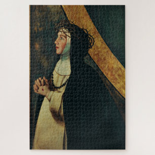 Puzzle Santa Catalina de Siena por Juan Bautista Maino