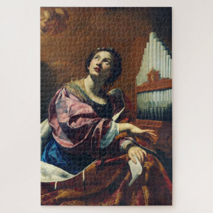 Puzzle Santa Cecilia por Simon Vouet