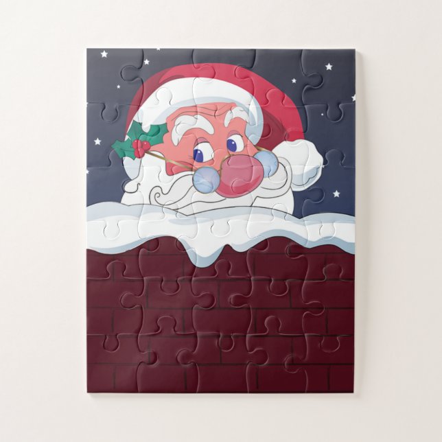 Puzzle Santa Claus (Vertical)