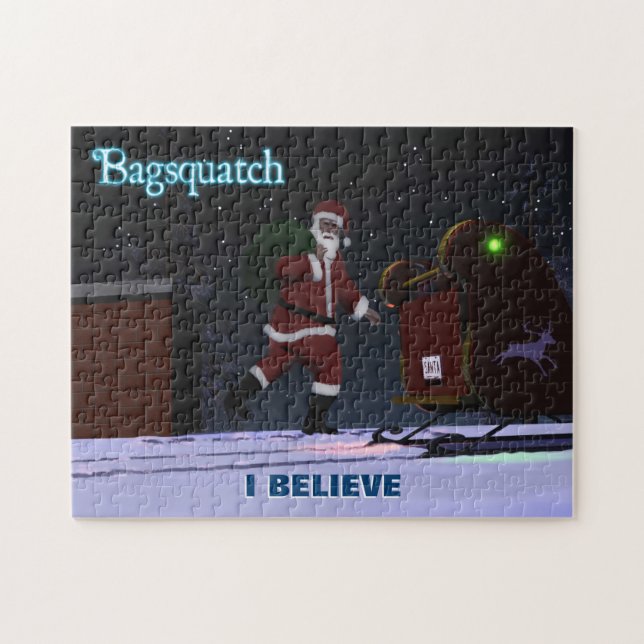 Puzzle Santa Claus - Bagsquatch (Horizontal)