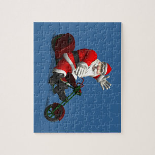 Puzzle Santa Claus En Trike