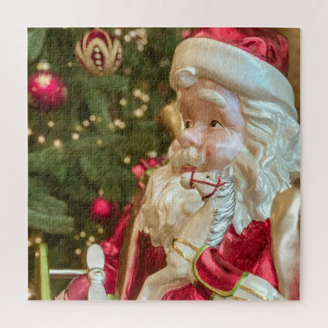 Puzzle Santa Claus llega a la ciudad - 20x20 - 676 pc (Vertical)