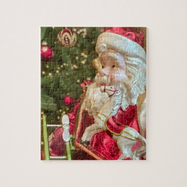 Puzzle Santa Claus llega a la ciudad - 8x10 -110 pc (Vertical)
