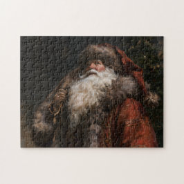 Puzzle Santa de viejo mundo