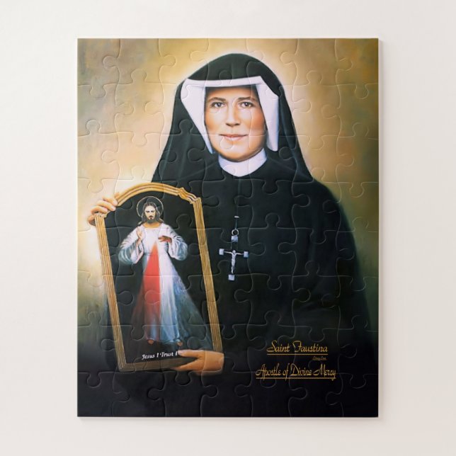 Puzzle Santa Faustina, divina misericordia (Vertical)