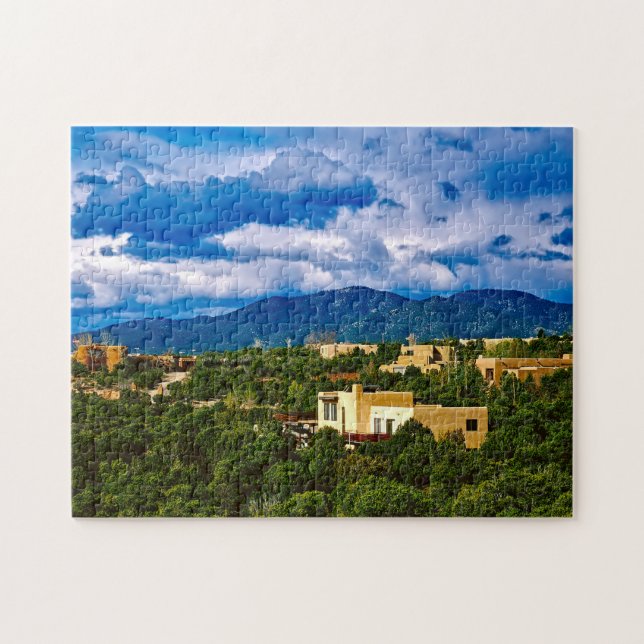 Puzzle Santa Fe Nuevo México. (Horizontal)