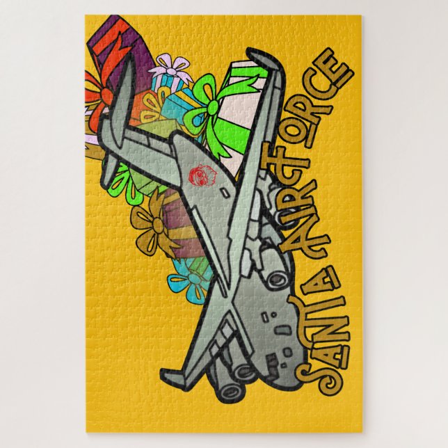 Puzzle Santa, Fuerza Aérea, Ejército (Vertical)