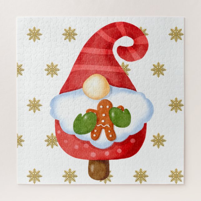 Puzzle Santa Gnome (Vertical)