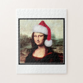 Puzzle Santa Hat, Navidades de Mona Lisa