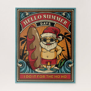 Puzzle Santa Hello Summer Days Lo hago por Ho
