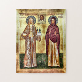 Puzzle Santa Isabel la Nueva Mártir Icono Ortodoxo       
