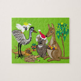 Puzzle Santa koala