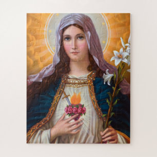 Puzzle Santa Madre María Corazón Inmaculado, Santa Mar
