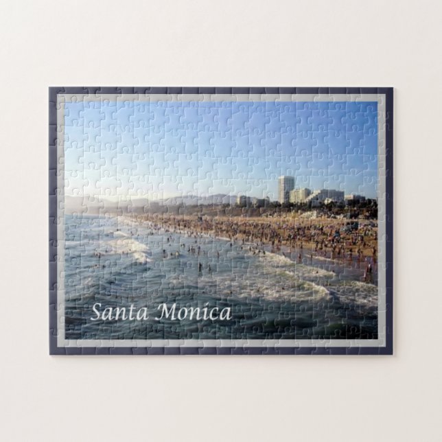 Puzzle Santa Mónica - Estados Unidos - (Horizontal)