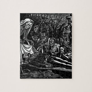 Puzzle Santa Muerte y el soldado C. México 1951