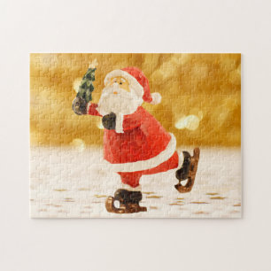 Puzzle Santa patinadora