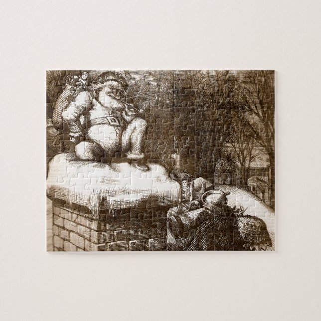 Puzzle Santa semanal 1865 de Thomas Nash Harper del (Horizontal)