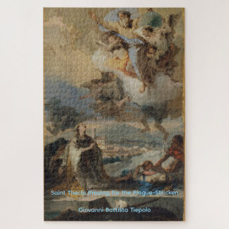 PUZZLE Santa Tecla Pintura Afectada por la Peste