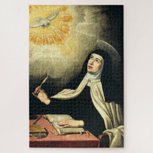 Puzzle Santa Teresa de Ávila Mística del Fuego Arte