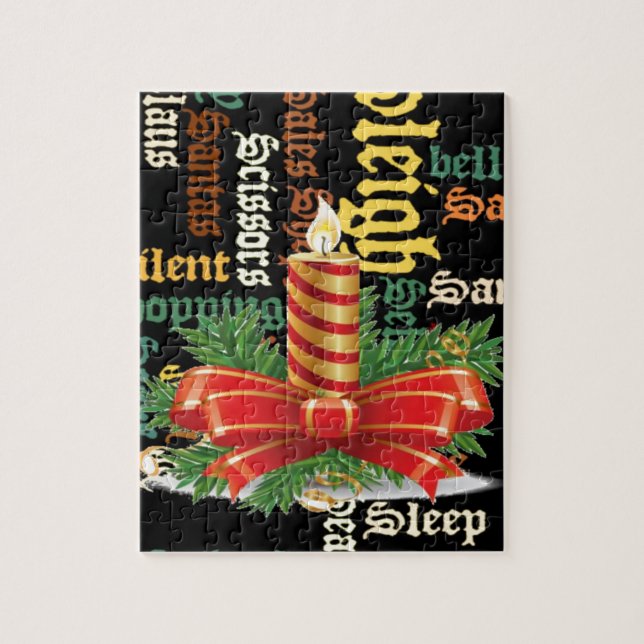 Puzzle Santa tiene un buen día y una mejor noche.jpg (Vertical)