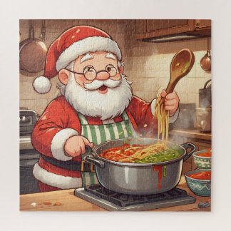 Puzzle Santa's Festive Christmas Chef