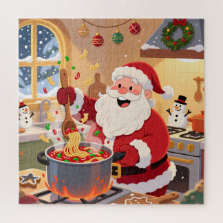 Puzzle Santa's Festive Christmas Chef