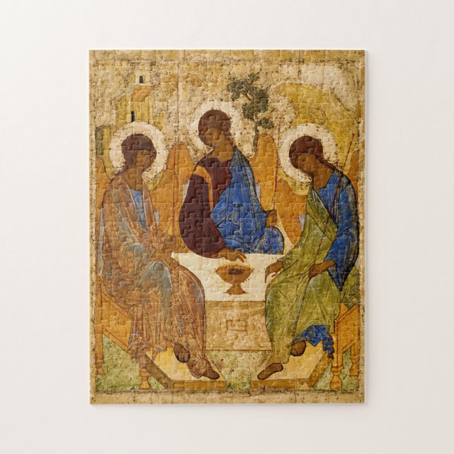 Puzzle Santísima Trinidad por Andrey Rublev (Vertical)