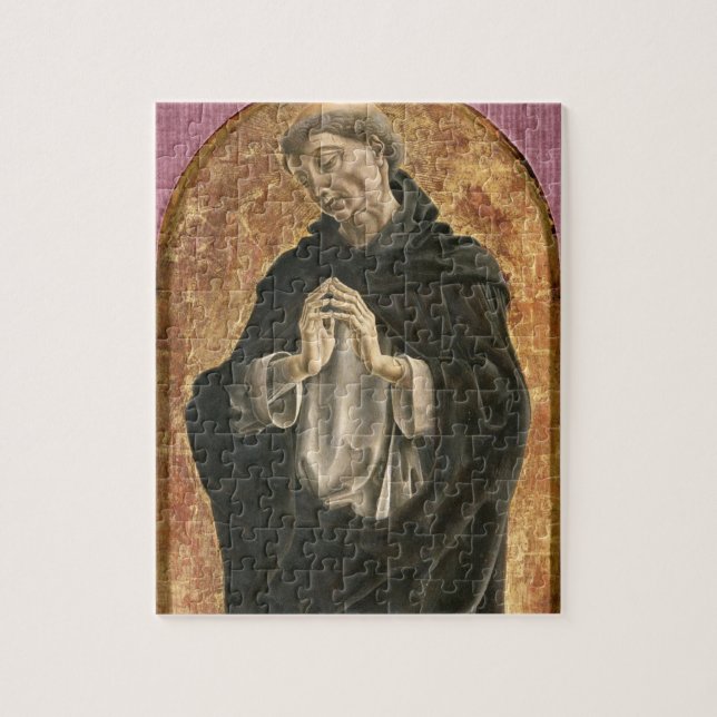Puzzle Santo Dominic (tempera en el panel) (Vertical)