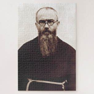 Puzzle Santo Maximiliano Kolbe sacerdote católico polaco