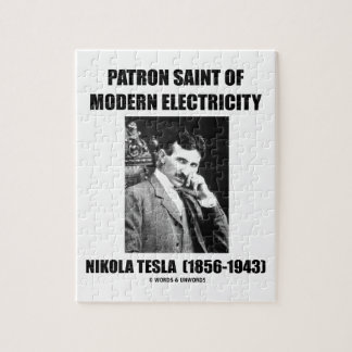 Puzzle Santo patrón de la electricidad moderna (Nikola