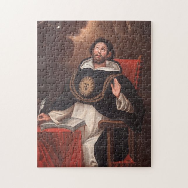 Puzzle Santo Tomás De Aquinas Por Luis Munoz Lafuente (Vertical)