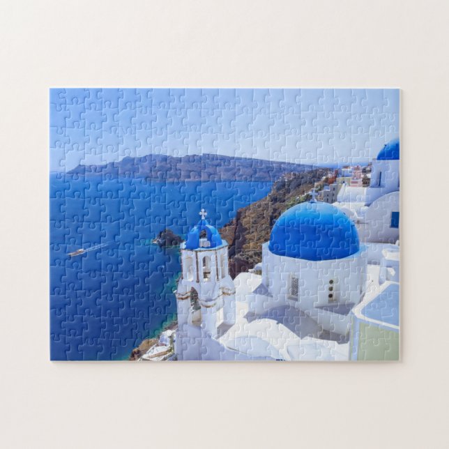 Puzzle Santorini (Horizontal)