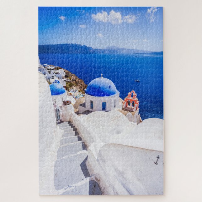Puzzle Santorini Grecia (Vertical)